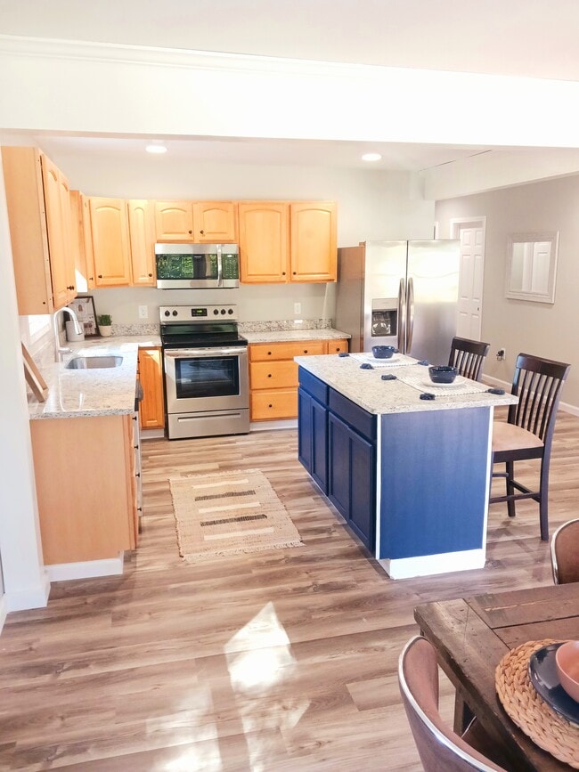 Spacious kitchen