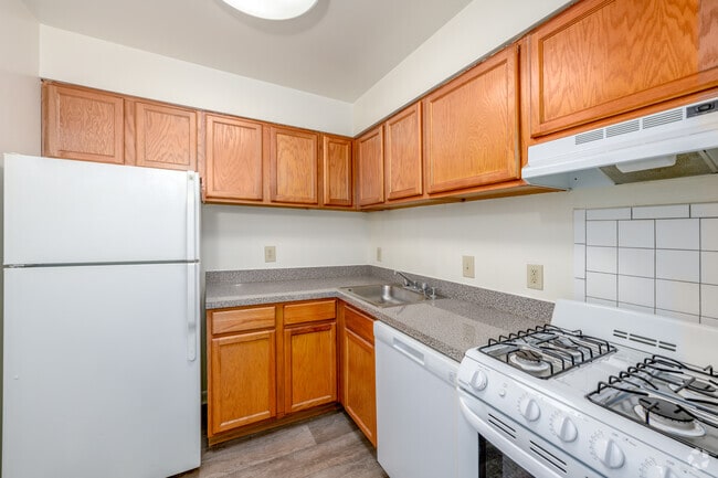 2HAB+sala de estar, 1BA - 1,030 pies cuadrados - Cocina