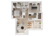 C242440_TheWestside_3DFloorPlan_2x2_B1_840sqft