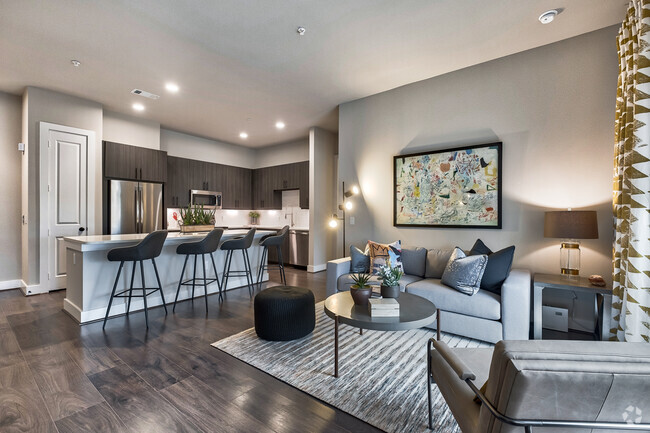 Welcoming open floor plans that are perfect for entertaining - Windsor Burnet Rental