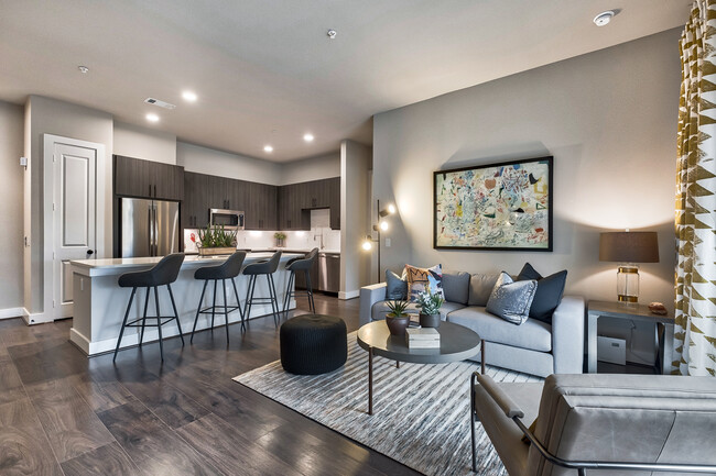 Welcoming open floor plans that are perfect for entertaining - Windsor Burnet Apartments