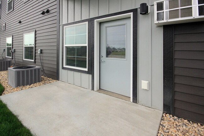 Handicap Unit Patio