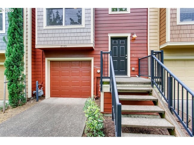 Photo - Forest-View Three-Level Townhome with Ensuite Bedrooms, Attached Garage & Fenced Yard