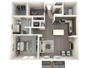 Canal 1535 Floor Plan A6