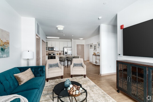 2BR, 2BA w/ Den – 1,245SF - Living Room
