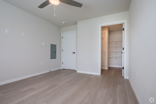 2BR, 1BA - 989SF - Bedroom - The Arnie Apartments