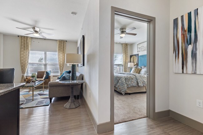Living area at Residences at Panther Hollow.
