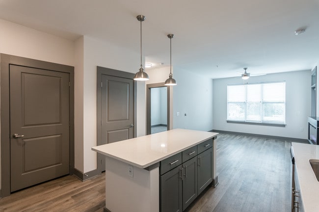 Apartment: Kitchen and Living Room