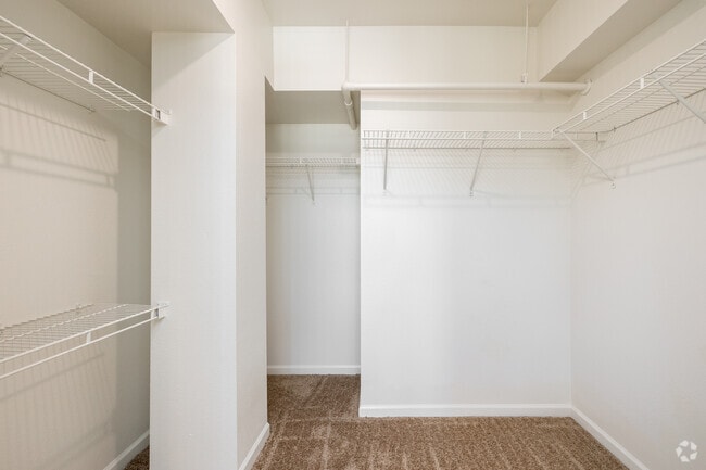 2BR, 2BA - 1,200SF - Walk-In Closet
