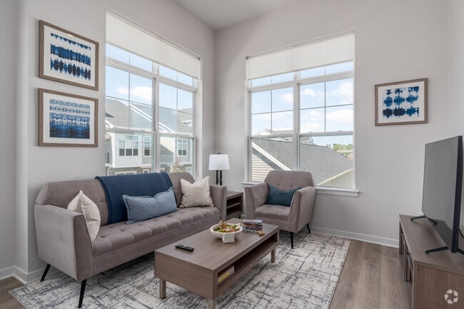 The Chalet - 2BR, 2BA - 1,580SF - Living Room - The Villas at Woodmont Valley
