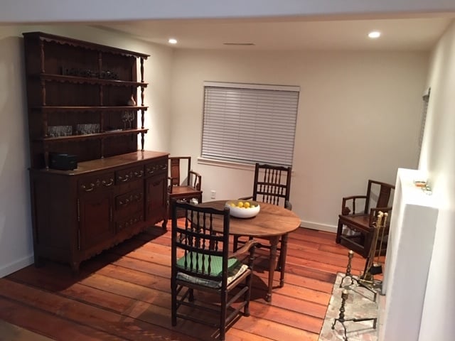 Dining area.