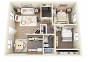 2 Bed 1 Bath