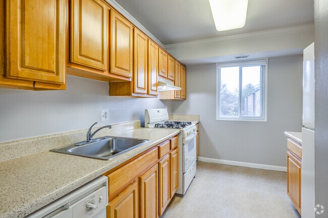 1BR, 1BA - 695SF - Kitchen - Village at Gaithersburg