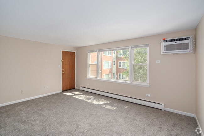 Updated 2BR, 1BA - 750SF - Living Room - 6946 W 65th St