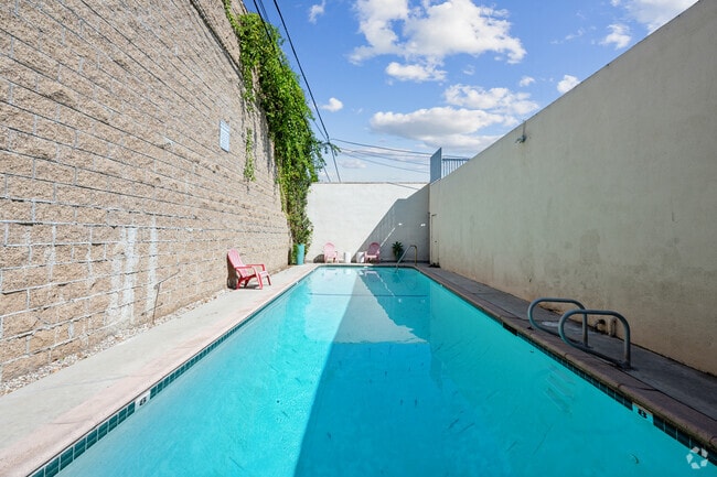 POV de la piscina