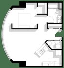 1 bed premium sunset