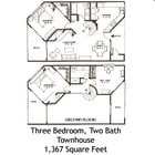 3BR/2BA