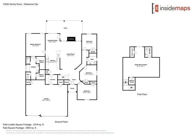Photo - Luxury 4 Bedroom, 2.5 Bath Home with Bonus Room and Storm Shelter in Deer Creek Schools.