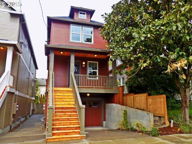 Front view of Main house where owners live - 443 NE GRAHAM ST Apartment Unit B