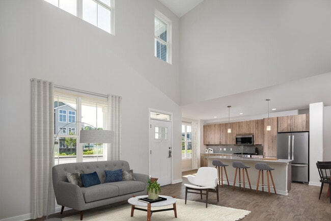 Upgrade Scheme townhome kitchen and living areas - Avalon Old Bridge