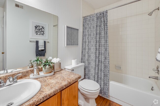 1BR, 1BA - 700SF - Restroom