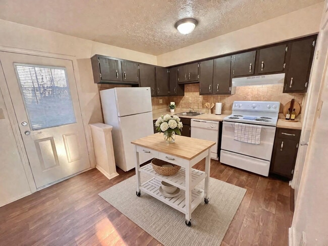 Townhome Kitchen - Virtually Staged by Chat GPT