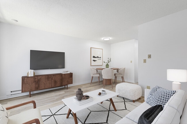 Living Room and Dining Room