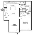 A1 Floorplan with Dimensions