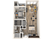 1 Bedroom, 1 Bath