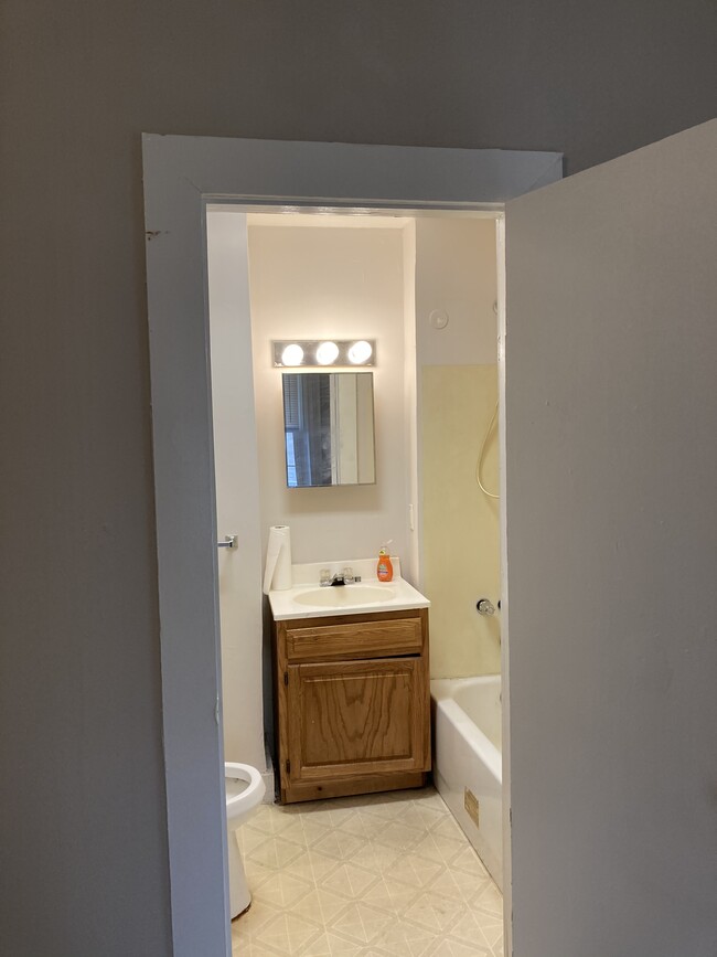 View into bathroom - 3551 Buena Vista Ave Apartments Unit 1B