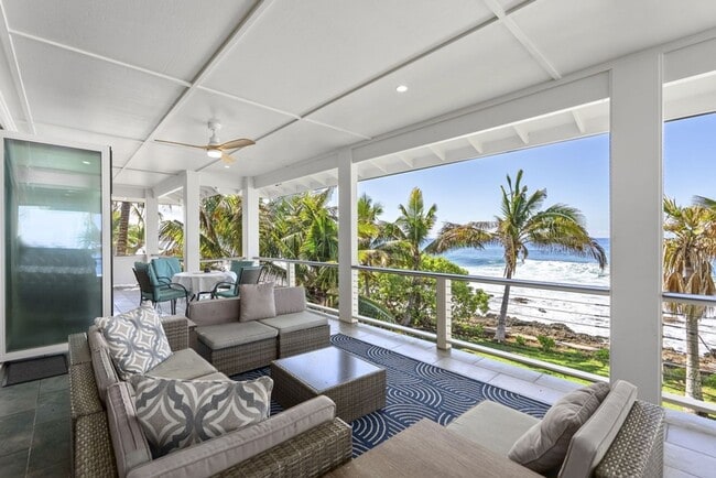 Photo - Furnished Luxury Ocean Front Estate in Waianae with Old Hawaii rural setting- 3/5 Luxury, 2 story...