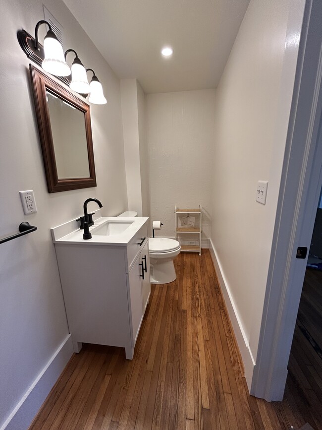 Downstairs half bath