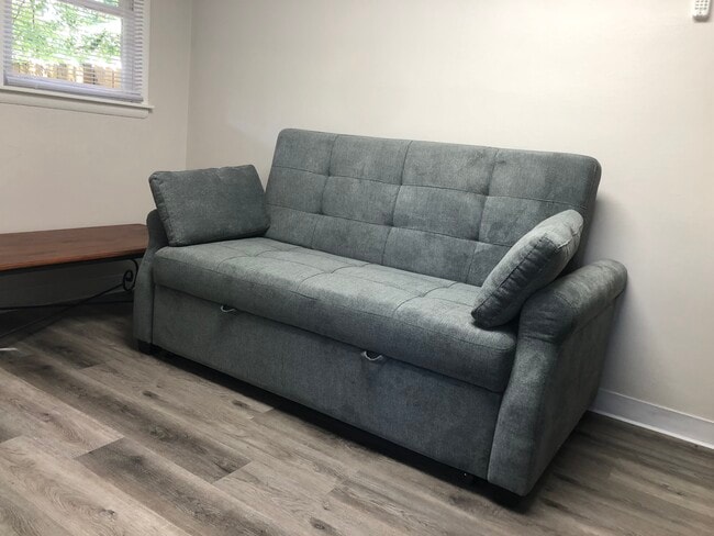 Queen sleeper sofa - 1003 E Hunter Ave Unit Studio