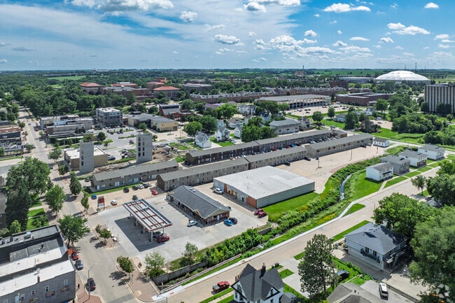 Aerial - Residences on College Hill Rental