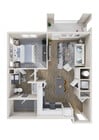A4 floor plan Ascend Morganton Park