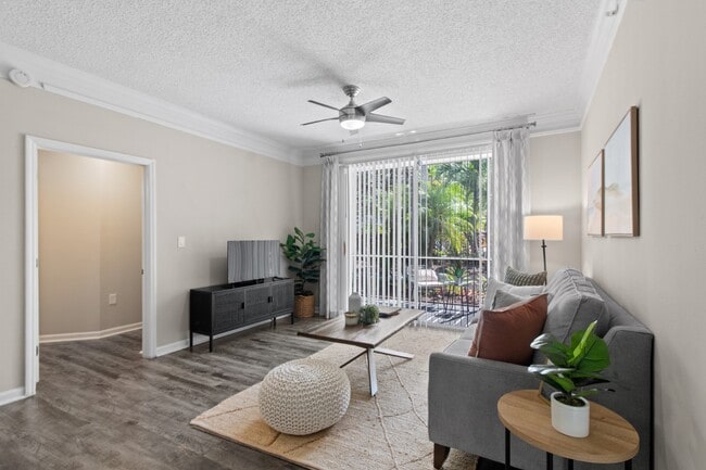 Furnished Living Room at Verona at Boynton Beach Apartments in Boynton Beach, FL 33426 - Verona at Boynton Beach