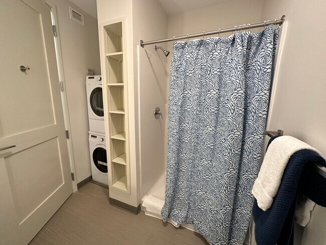 Washer and dryer in every apartment