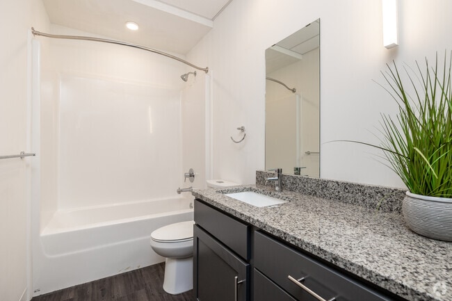1BR, 1BA - 556SF - Bathroom