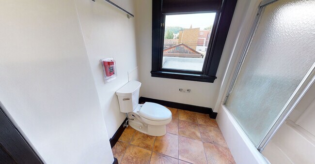 Bathroom - Landmark on Carson Apartments