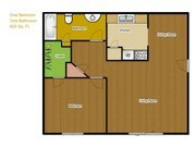 One Bedroom, One Bath