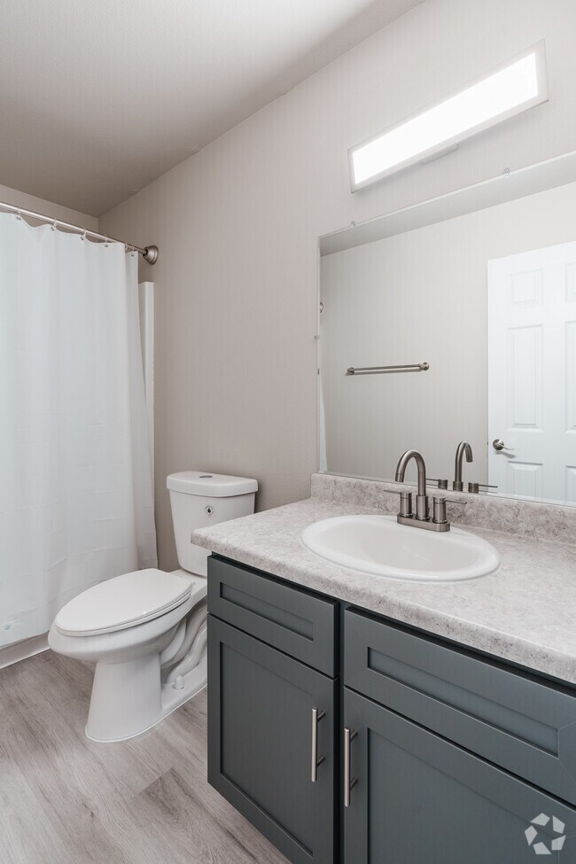 2BR, 2BA - 950SF - Primary Bathroom