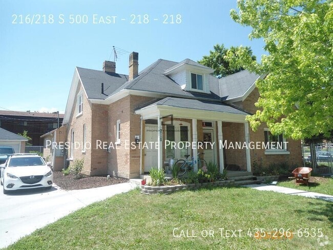 Building Photo - 216/218 S 500 East - 218-218 Unit 218 Rental