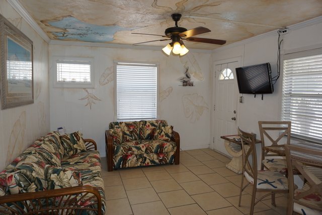 cable tv in living room and bedroom - 17880 Gulf Blvd Unit # 19