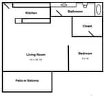Remodeled Junior Floorplan
