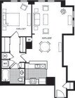 1LX floor plan The Clarendon