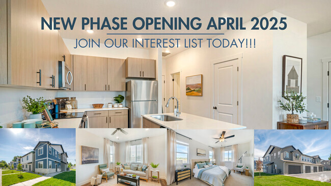 New Phase Opening April 2025 - Orchard Park Townhomes