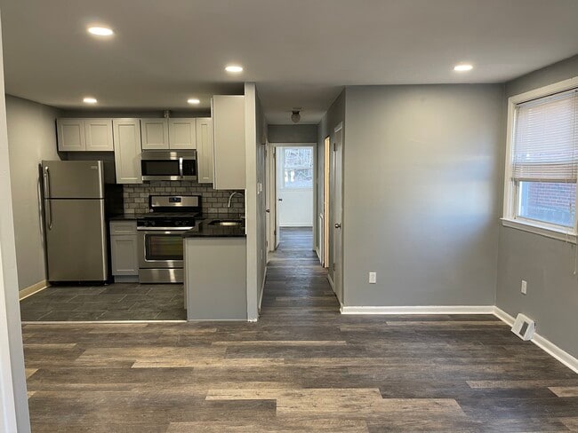 Kitchen & Living room & Dinning Room - 7038 Valley Ave