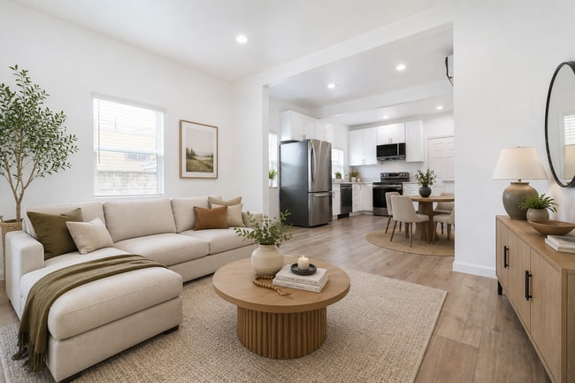 The furniture/decor in this image are virtual representations, intended to provide a visual example. - 4538 1/2 Dozier St