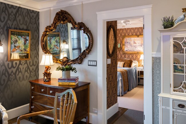 Antique Mirror and Bureau - 13711 Madison Ave