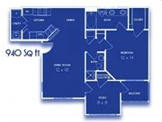 1BR/2BA